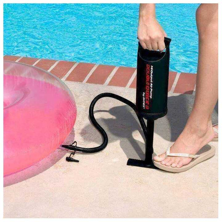 Pompka tłokowa dwustronna Intex Double Quick 29cm
