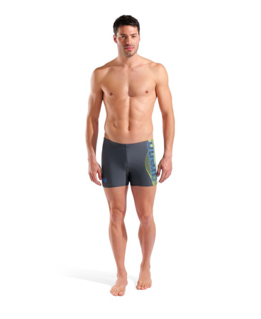 Kąpielówki bokserki męskie Arena Men's Basic Swim Short Asphalt