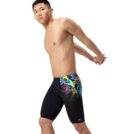 Kąpielówki męskie spodenki kąpielowe Speedo Placement Printed Black