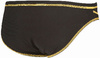 Kąpielówki slipy męskie Arena Men's Revo Mid Brief Black Lily Yellow