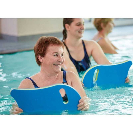 Deska wypornościowa do pływania Comfy Pro Board Blue Yellow