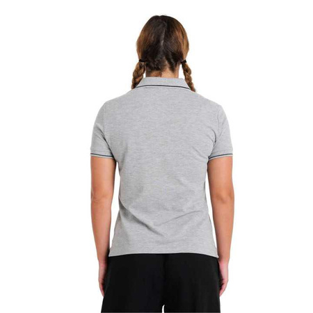 Koszulka damska Polo Arena Team Poloshirt Solid Cotton Grey Heather