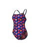 Strój kąpielowy damski jednoczęściowy Arena Women's Reversible Swimsuit Challenge Back Navy Multi