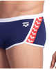 Spodenki kąpielowe męskie Arena Men's Icons Swim Low Waist Short Solid Navy White Red Multi