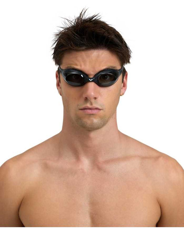 Okulary pływackie na basen Arena Spider Smoke Black