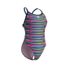 Damski strój kąpielowy na basen jednoczęściowy Arena Racing Stripe