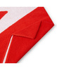 Ręcznik bawełniany na basen plażę Speedo Logo Towel Red