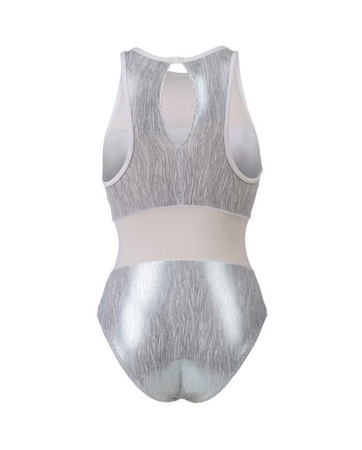 Strój kąpielowy damski Arena Women's Mesh Swim Pro Back Graphic White Multi