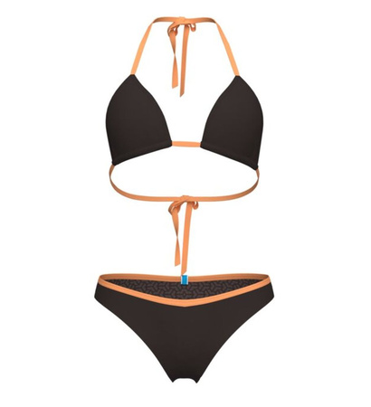Strój kąpielowy damski Arena Women's Profile String Bikini Triangle Sepia Salomon Pink