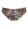 Dół od stroju kąpielowego damskiego Arena Women's Unique Brief Black Multi