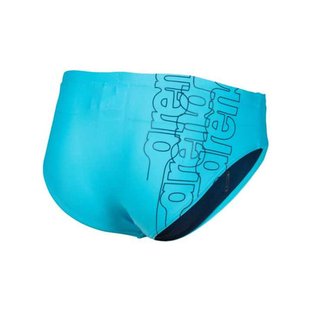 Slipy kąpielowe chłopięce Arena Boy's Swim Briefs Graphic Martinica Navy