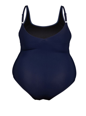 Strój kąpielowy damski Arena Women's Bodylift Jewel One Piece Plus Size Navy Bali Green