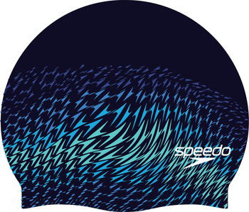 Czepek pływacki na basen unisex Speedo Slogan Navy
