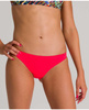 Dół od stroju kąpielowego damskiego Arena Women's Real Brief Fluo Red-Yellow Star