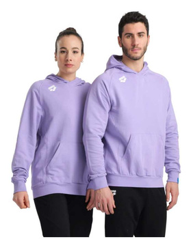 Sportowa bluza z kapturem Unisex Arena Team Hooded Sweat Panel Lavanda