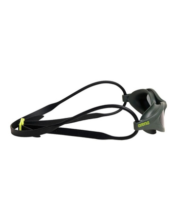Okulary pływackie na basen Arena 365 Goggles Smoke Deep Green Black