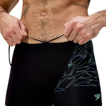 Kąpielówki męskie spodenki kąpielowe Speedo HyperBoom Black Green