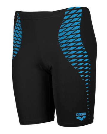 Spodenki kąpielowe chłopięce Arena Boy's Penings Swim Jammer Black-Turqoise