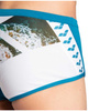 Kąpielówki męskie Arena Men's Planet Swim Low Waist Short Blue Cosmo White Multi