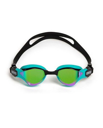 Okulary pływackie na basen Arena Cobra Tri Swipe Mirror Emerald Peacock