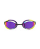Okulary pływackie na basen Arena Python Mirror Violet Plum Artic Lime