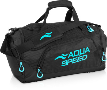 Torba sportowa na basen siłownię na ramię Aqua Speed Duffel Bag 34L Black