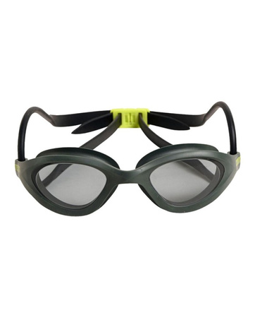 Okulary pływackie na basen Arena 365 Goggles Smoke Deep Green Black