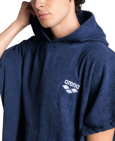 Szlafrok Poncho Arena Unisex Cotton Poncho Navy White