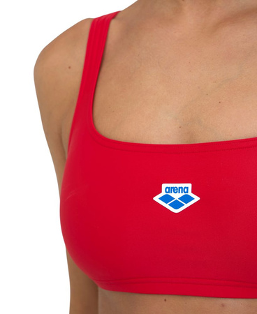 Strój kąpielowy damski Arena Womne's Icons Bralette Two Pieces Red