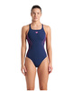 Strój kąpielowy damski Arena Women's Reflecting Navy Shocking Pink
