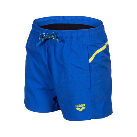 Spodenki szorty chłopięce Arena Boy's Pro File Beach Short Neon Blue Soft Green