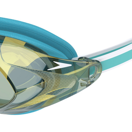 Okulary do pływania na basen damskie Speedo Vanquisher 3.0 Light Blue