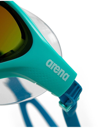 Okulary maska pływacka na basen Arena The One Mask Blue Water Blue Cosmo