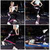 Zestaw 4 Gum Oporowych Aqua Sport Powerstrech Mini Band Pink/Purple