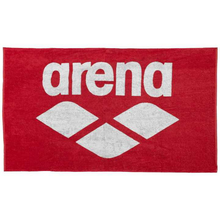 Ręcznik Bawełniany Arena Pool Soft Towel 150x90cm Red White