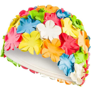 Czepek pływacki damski Aqua Speed Bloom Long Hair kol.1