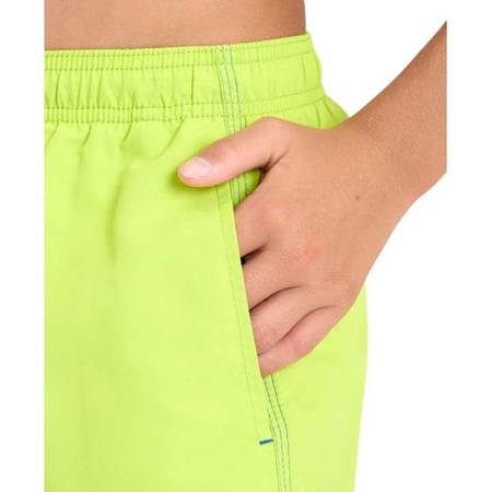 Spodenki szorty chłopięce Arena Boy's Beach Boxer Solid Junior Soft Green