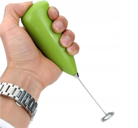 Spieniacz ubijacz do mleka kawy mini mikser kakao