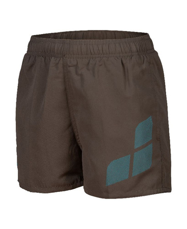 Spodenki szorty chłopięce Arena Boy's Junior Beach Short Logo Dark Olive