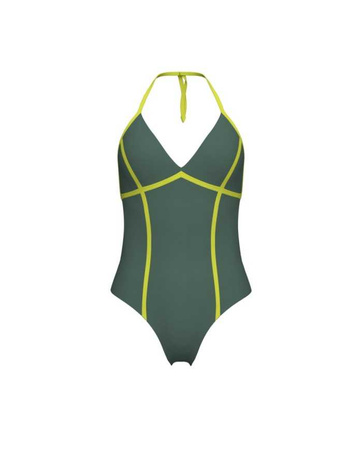 Strój kąpielowy damski Arena Women's Pro_File Tie Back Sage Soft Green