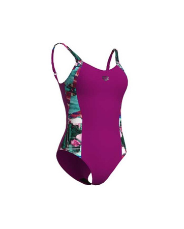 Strój kąpielowy damski Arena Women's Bodylift U Back Grape Violet