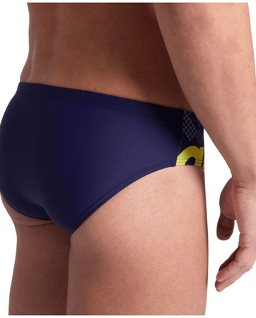 Kąpielówki slipy męskie Arena Men's Splash Point Swim Briefs Navy