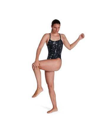 SPEEDO ALV RIPBK AF BLACK/USA CHARCOAL/WHITE 8-08361H223 D42