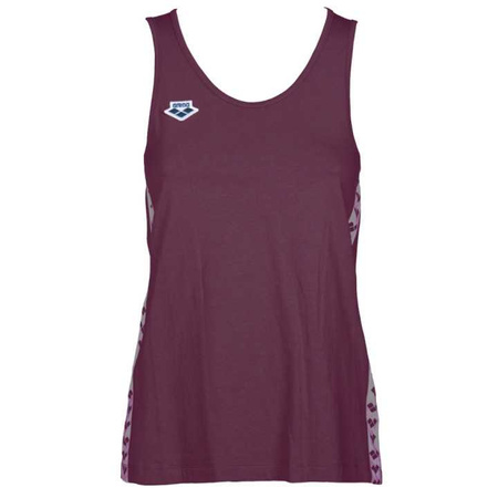 Top damski Arena Women Tank Top Team Icons Red Wine