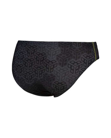 Kąpielówki slipy męskie Arena Men's Camo Kikko Briefs Black Multi 