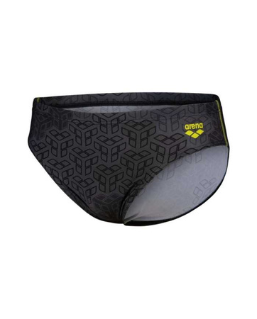 Kąpielówki slipy męskie Arena Men's Camo Kikko Briefs Black Multi 