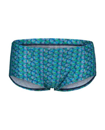 Kąpielówki męskie Arena Men's Starfish Low Waist Swim Short Turquoise Multi