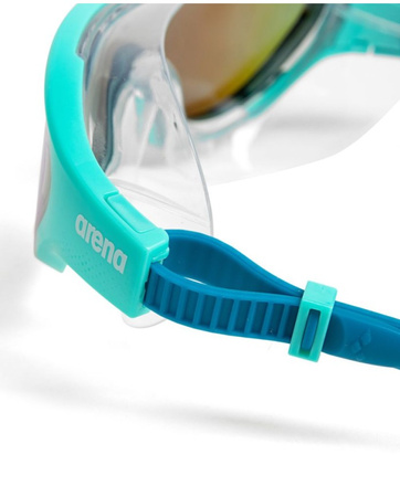 Okulary maska pływacka na basen Arena The One Mask Blue Water Blue Cosmo