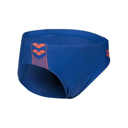 Slipy kąpielowe chłopięce Arena Boy Linear Serigraphy Junior Brief Royal Floreale