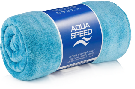 Ręcznik sportowy kąpielowy z mikrofibry Aqua Speed Dry Coral 70x140 cm